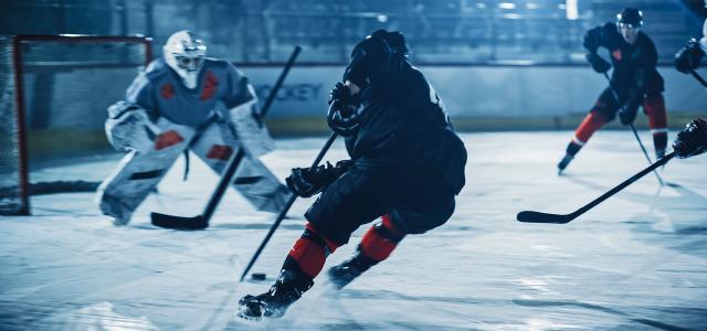People Playing Ice Hockey